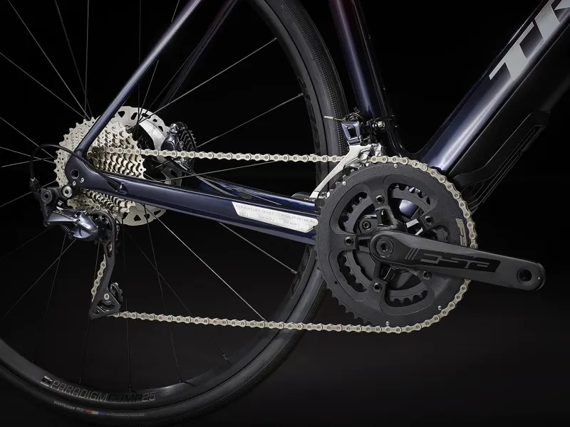 2022 Trek Domane+ Lt Road Bike Rage Red to Deep Dark Blue Fade-9